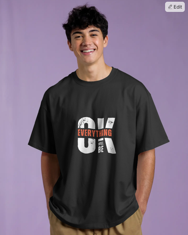 Unisex Terry Oversized Tee