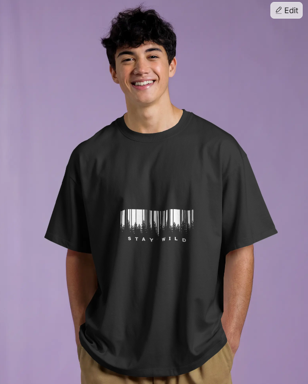 Unisex Terry Oversized Tee