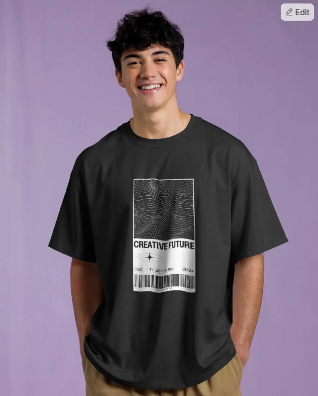 Unisex Terry Oversized Tee