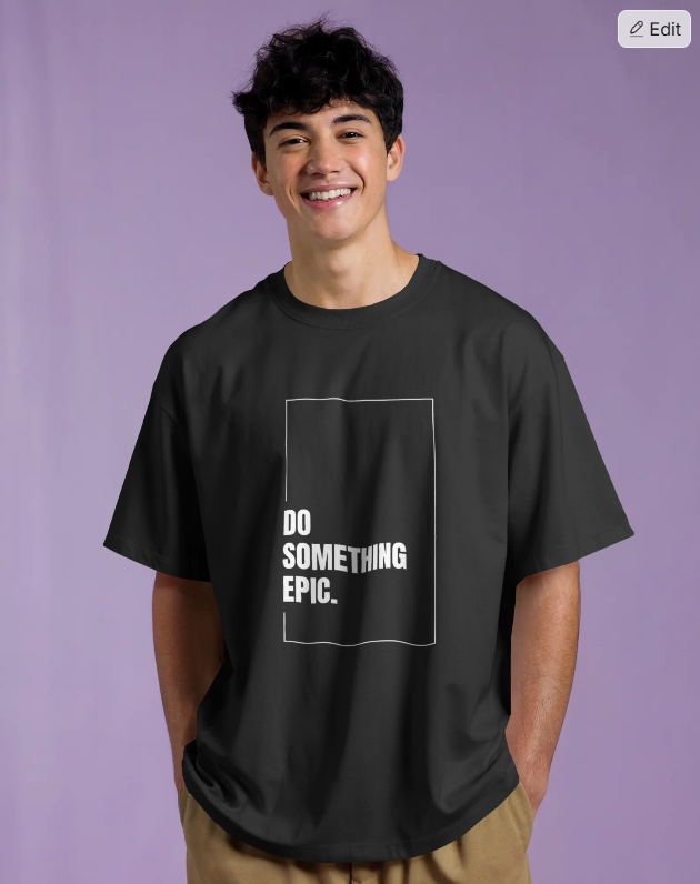 Unisex Terry Oversized Tee
