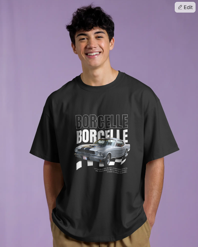 Unisex Terry Oversized Tee