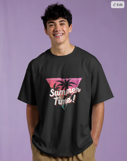 Unisex Terry Oversized Tee