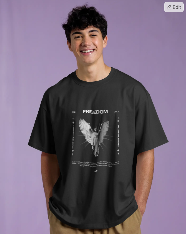 Unisex Terry Oversized Tee