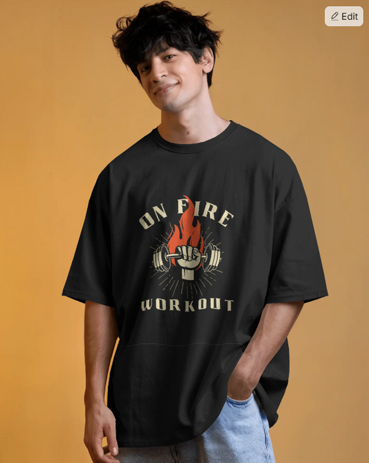 Unisex Terry Oversized Tee
